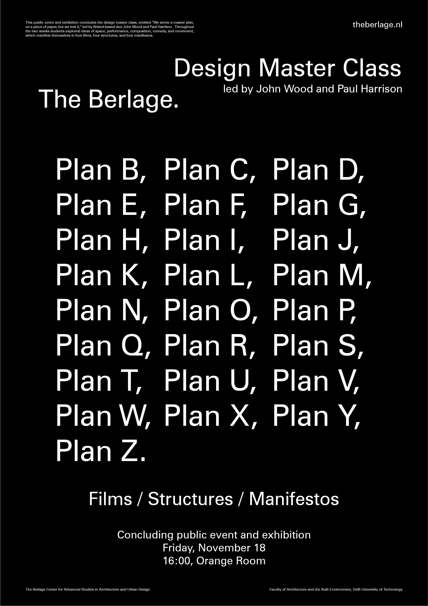 Plan B, Plan C, Plan D, Plan E, Plan F, Plan G, Plan H, ...
